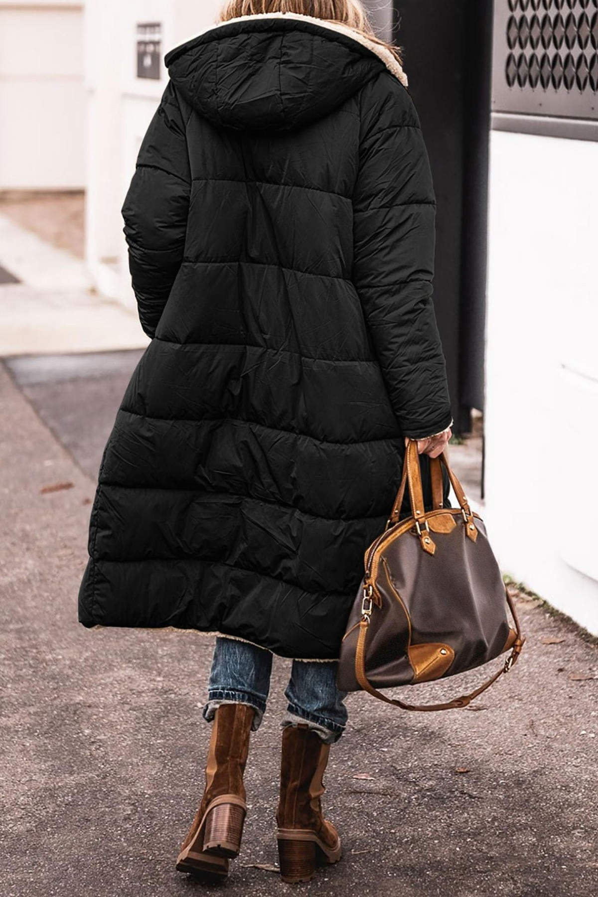 Elena women's reversible coat