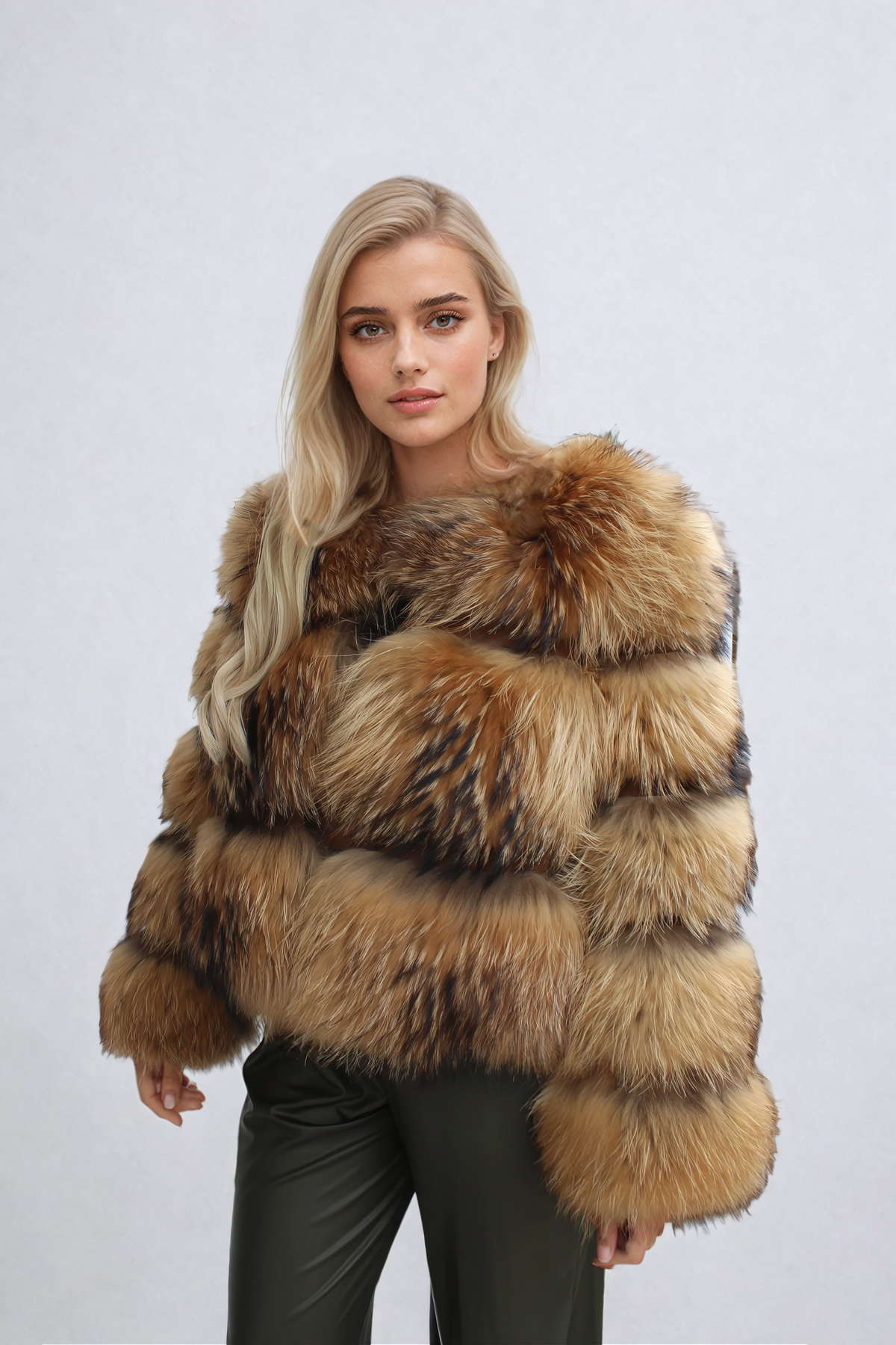 Dacy women's faux fur coat