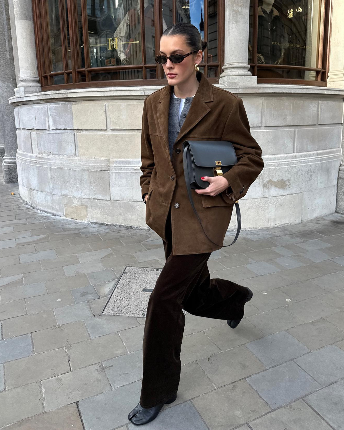 Banbury women's suede blazer
