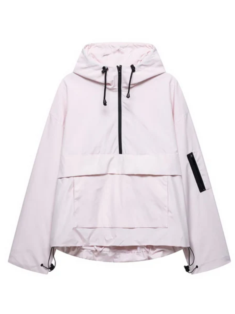 Lina women's padded all-weather coat with hood
