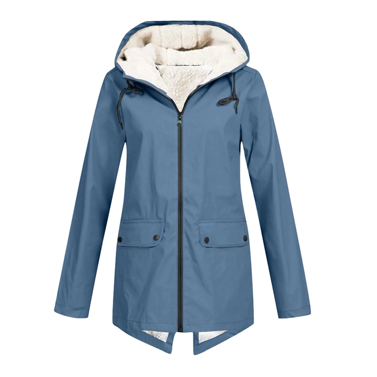 Viola women's wind and rain jacket with hood