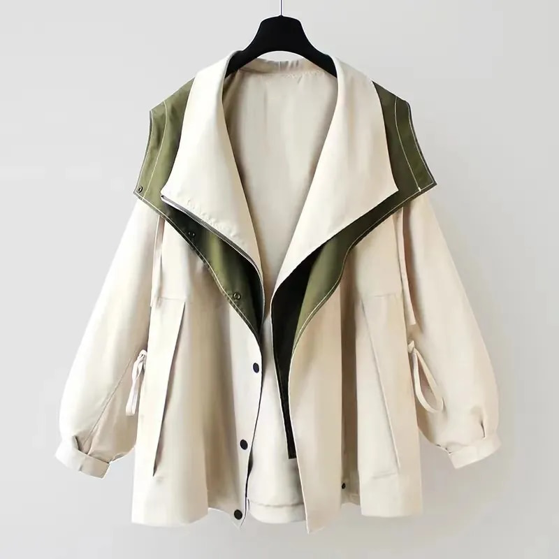 Giuliana women's waxed cotton coat