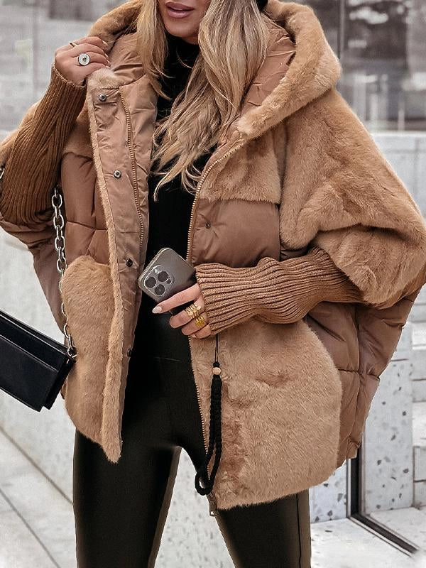 Olivia women's cozy hooded winter jacket