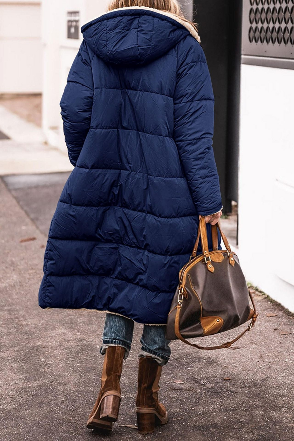 Elena women's reversible coat
