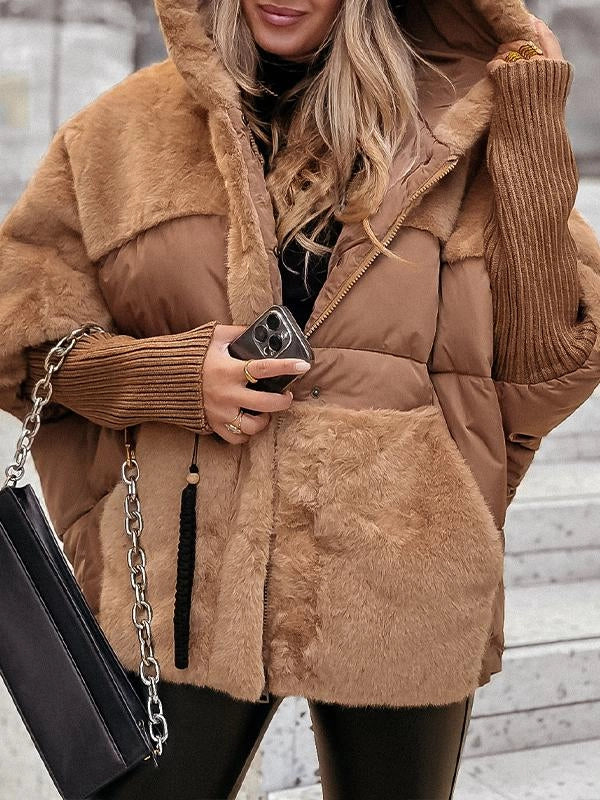 Olivia women's cozy hooded winter jacket