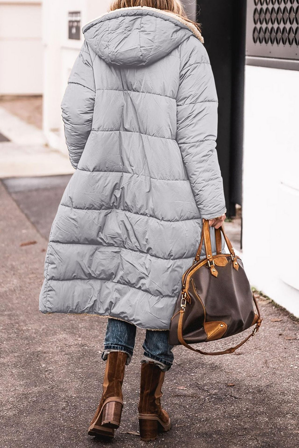 Elena women's reversible coat