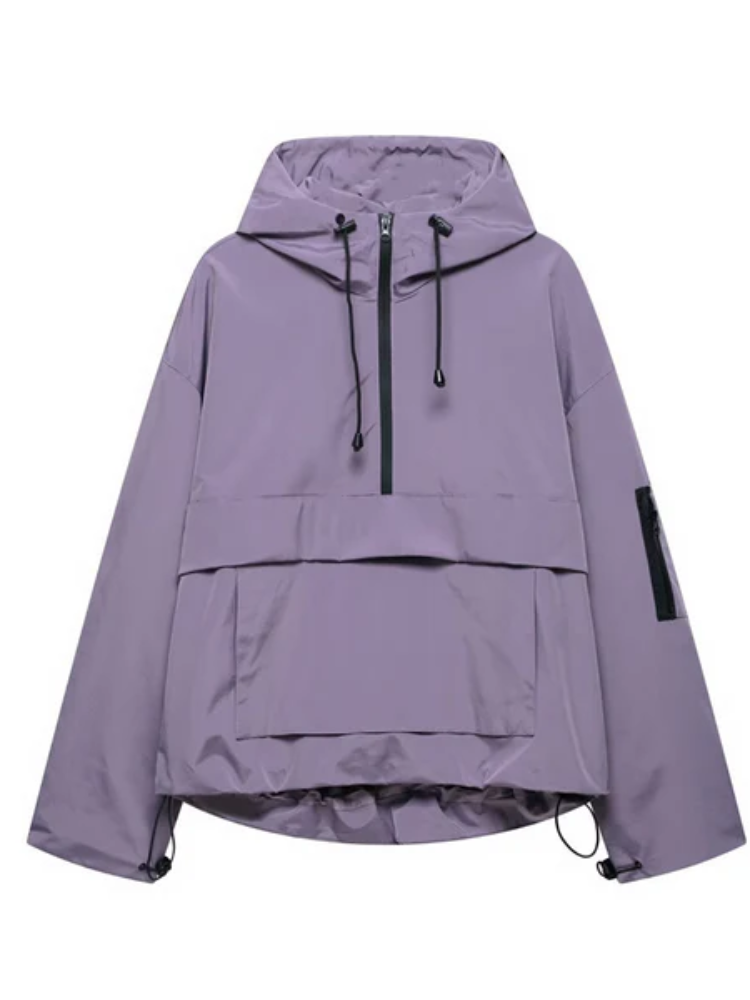 Lina women's padded all-weather coat with hood