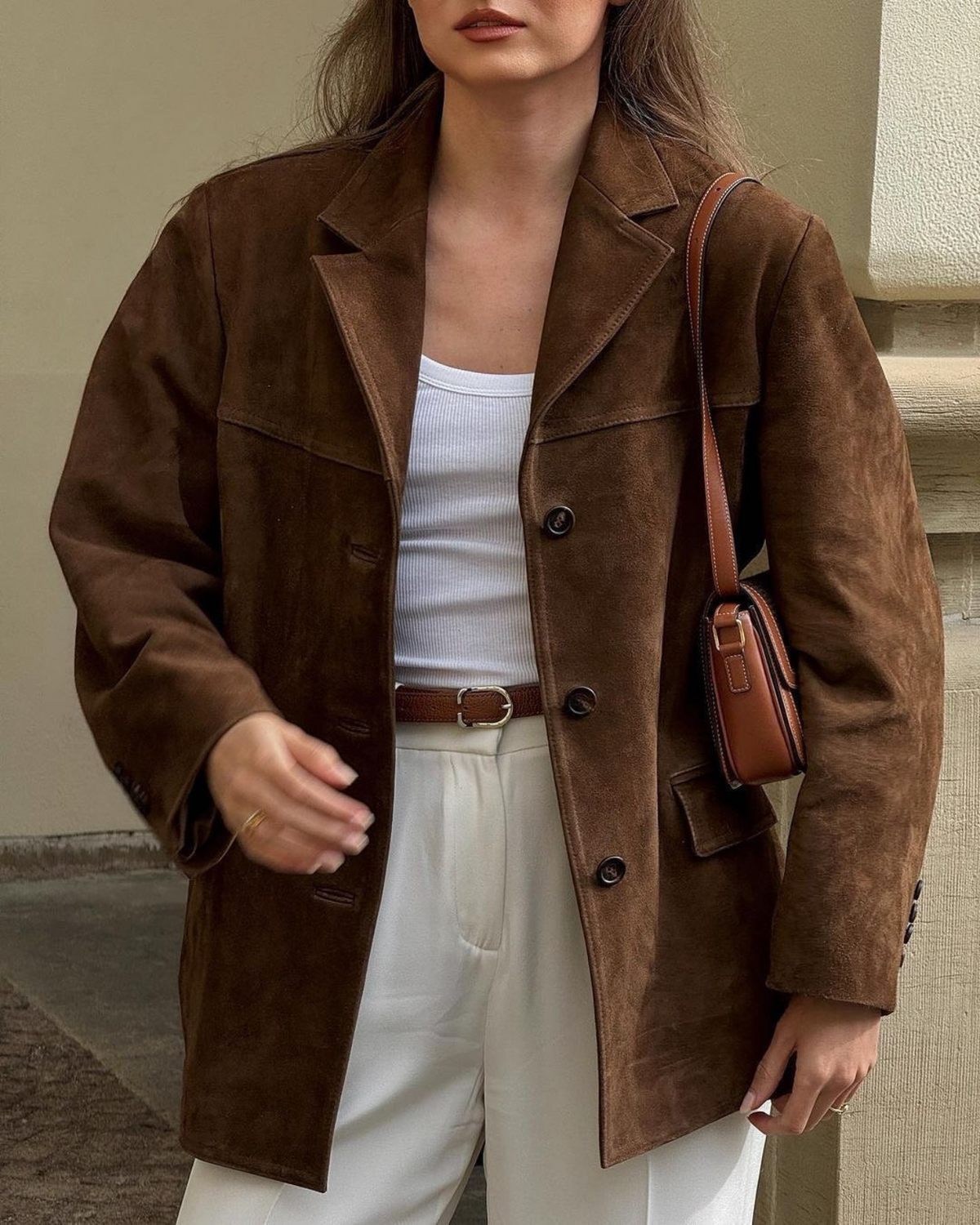 Banbury women's suede blazer