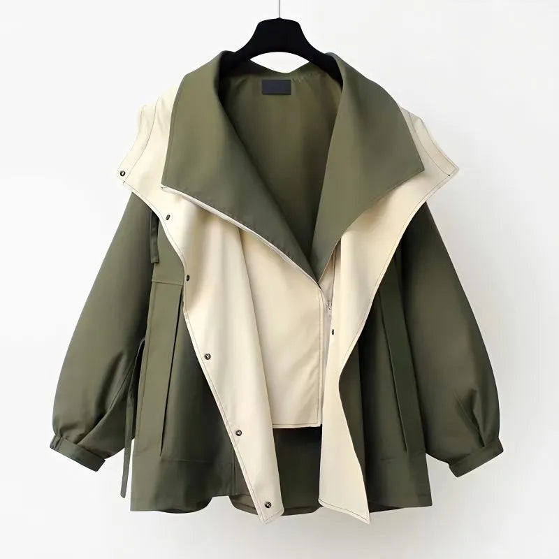 Giuliana women's waxed cotton coat
