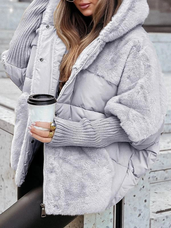 Olivia women's cozy hooded winter jacket
