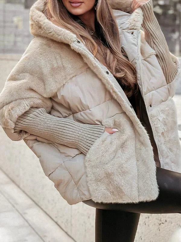 Olivia women's cozy hooded winter jacket
