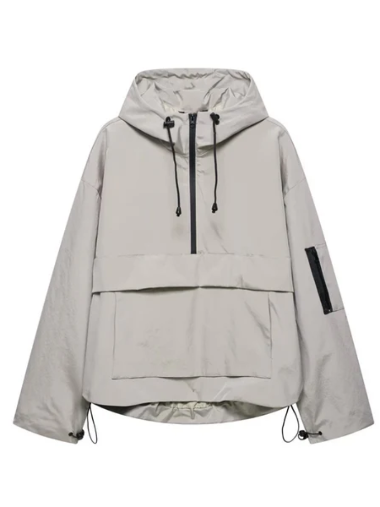 Lina women's padded all-weather coat with hood