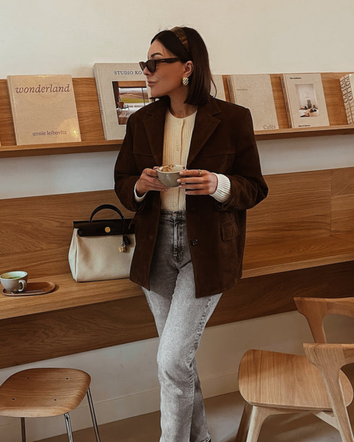 Banbury women's suede blazer