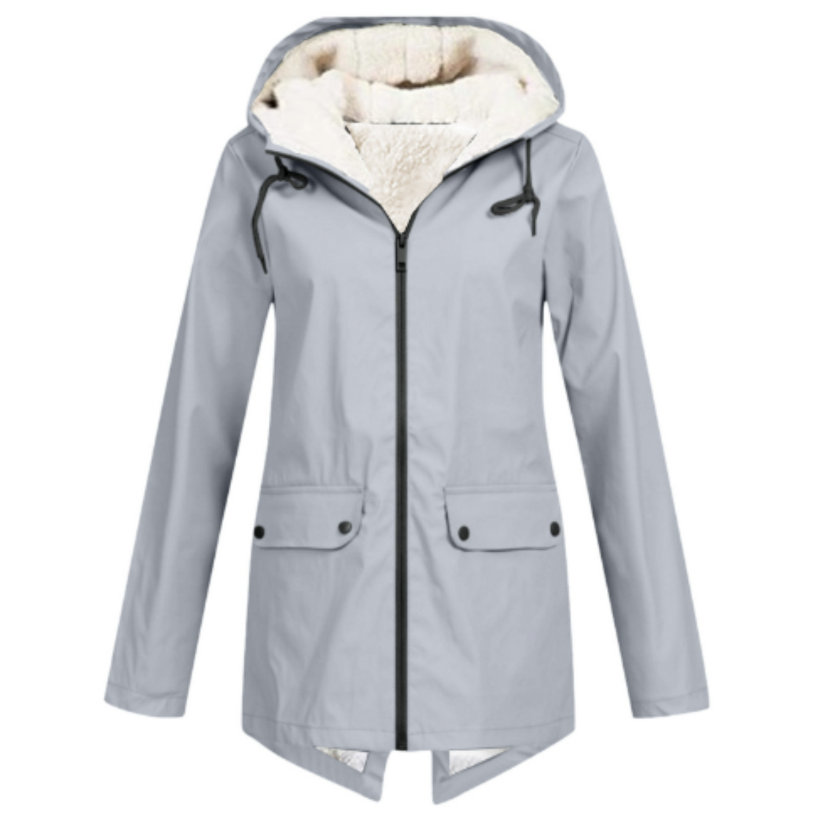 Viola women's wind and rain jacket with hood