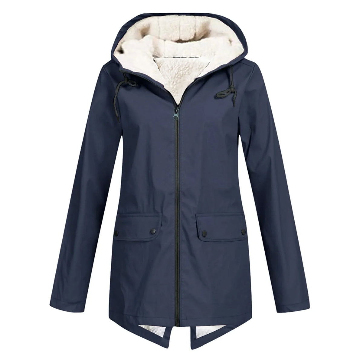Viola women's wind and rain jacket with hood