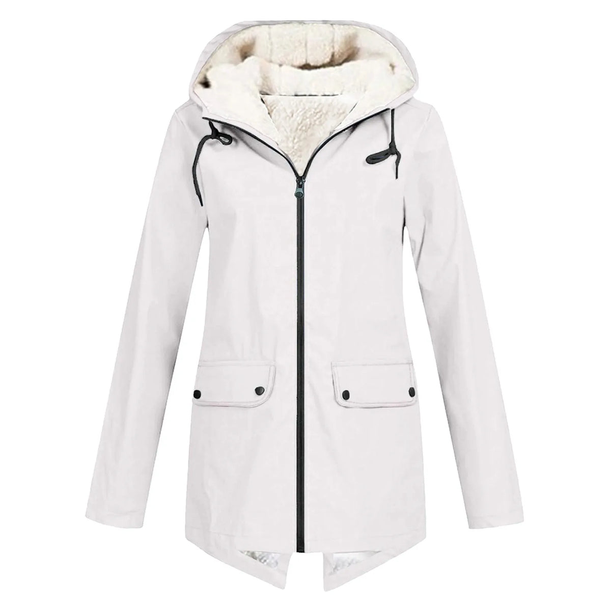 Viola women's wind and rain jacket with hood